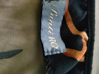 Blusa Santi RG Talla G Hojas Tropicales