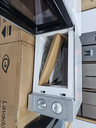 Microondas Elecsan 20L gris