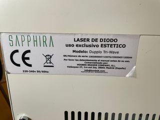 Láser Diodo Sapphira Triwave