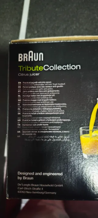 Exprimidor Braun