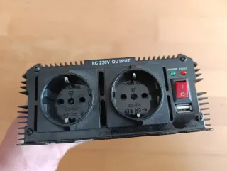 Convertidor Corriente 12V DC a 230V AC 1000W