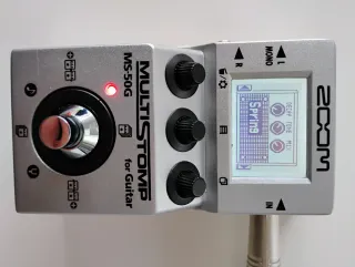 Pedal Zoom MS-50G Multistomp Guitarra