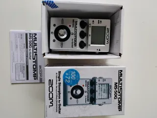 Pedal Zoom MS-50G Multistomp Guitarra