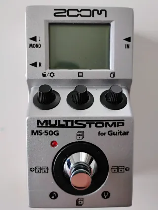 Pedal Zoom MS-50G Multistomp Guitarra