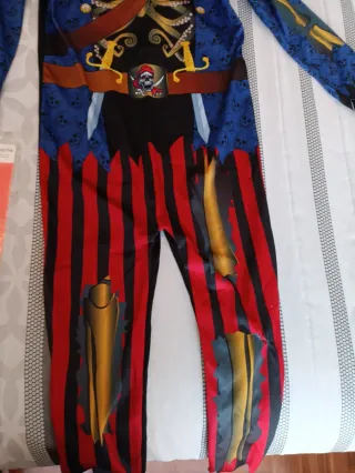 Disfraz Pirata Esqueleto 4-6 años