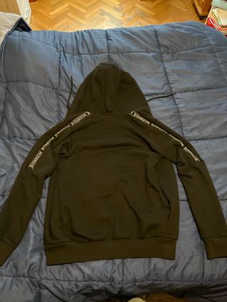 Sudadera McKenzie Negra con Cremallera