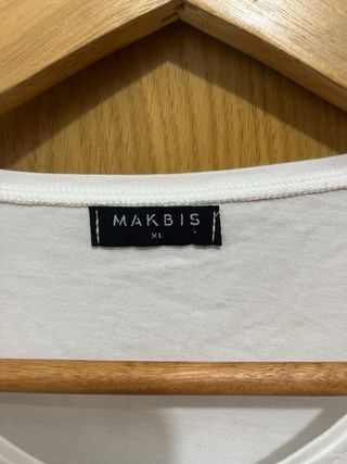 Camiseta MAKBIS Oso Lentejuelas Talla L