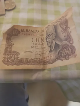 Billete 1 Peseta Banco de España 1953