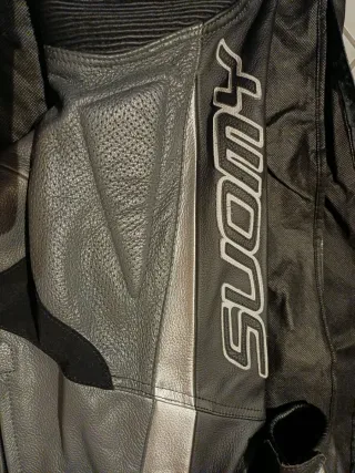 Tuta da moto Suomy in pelle