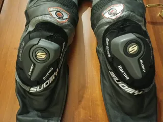 Tuta da moto Suomy in pelle