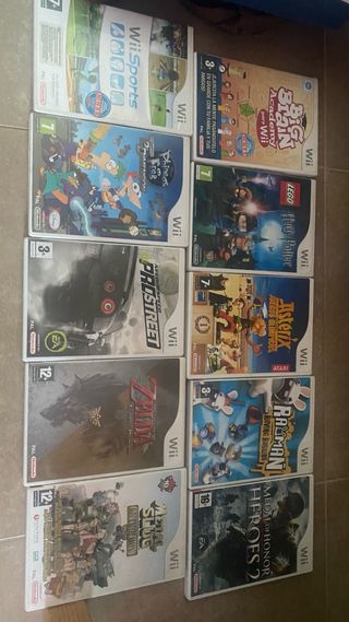 Juegos wii varios