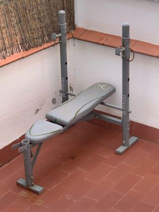 Banco de pesas ajustable