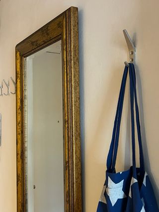 Espejo marco de madera
