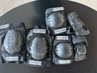 Patines en línea Rollerblade + protecciones