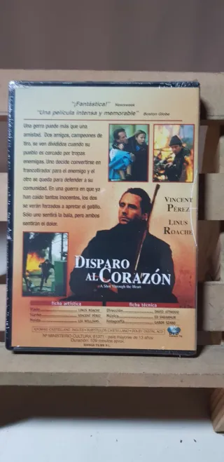 DVD Disparo al Corazón (A Shot Through the Heart)