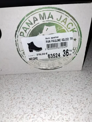 NUEVOS! Panama Jack Botines Piel Talla 36