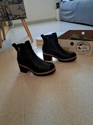 NUEVOS! Panama Jack Botines Piel Talla 36