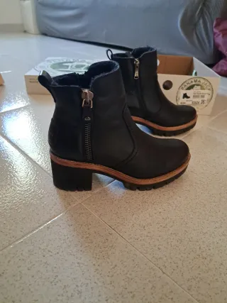 NUEVOS! Panama Jack Botines Piel Talla 36