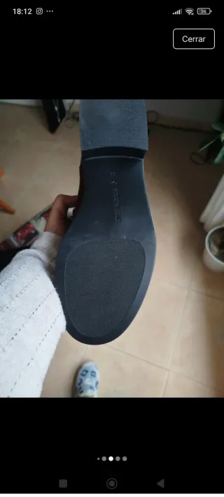 Botas altas Stradivarius negras