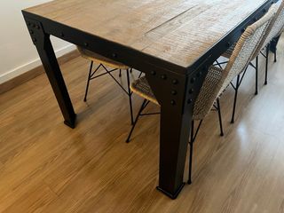 Mesa Comedor Industrial Extensible