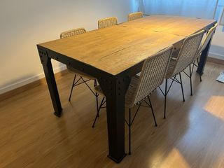 Mesa Comedor Industrial Extensible