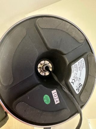 Lámpara de mesa metálica estilo industrial