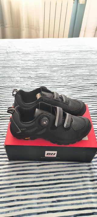 Zapatillas Ciclismo BH Rebel Suela Vibram