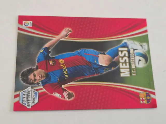 Messi Mega Estrellas 2007/08 Panini 387 FC Barcelo
