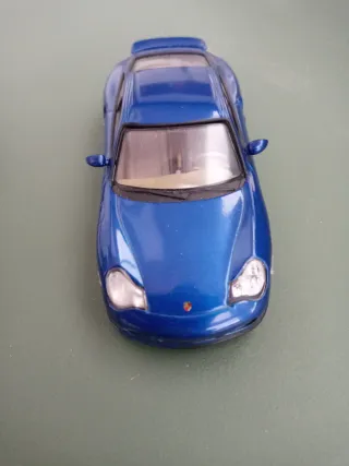 Conjunto 3 Carros Miniatura (Preto, Branco, Azul)