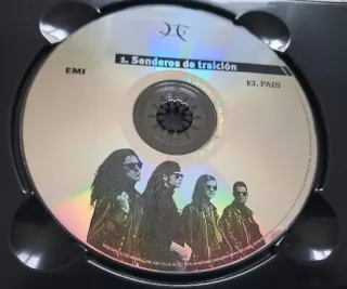 CD LIBRO Héroes del Silencio - Senderos de traició