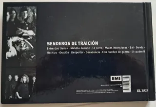 CD LIBRO Héroes del Silencio - Senderos de traició