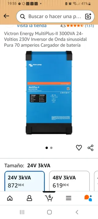 Victron Energy MultiPlus-II Inversor Cargador