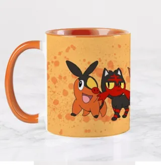 Taza cerámica dibujos animados