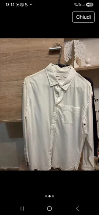 Camisa Celio Blanca Talla M