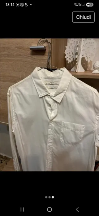 Camisa Celio Blanca Talla M