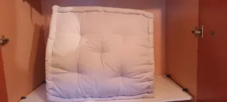 Cojínes Boho para Palets/Sofá Terraza Blanco