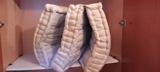 Cojínes Boho para Palets/Sofá Terraza Blanco