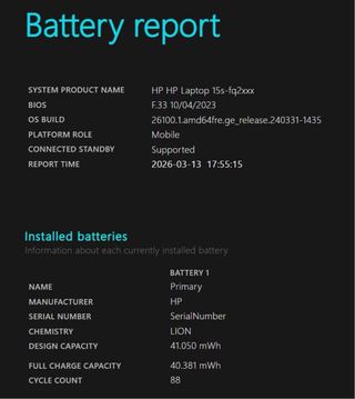 Portátil HP 15s Core i5- 16GB DE RAM- 512 GB SSD