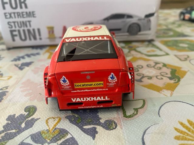 Scalextric Vauxhall Opel Astra Coche de Carreras.