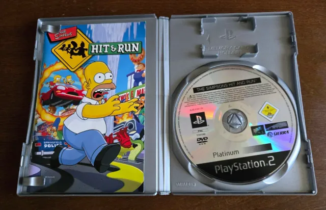 The Simpsons Hit & Run PS2 Platinum