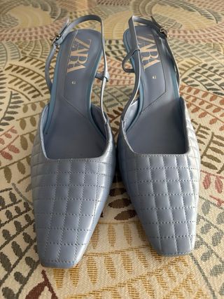 Zapatos ZARA Talla 41 Azul