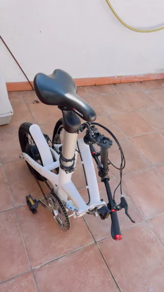 Bici Eléctrica Blanca