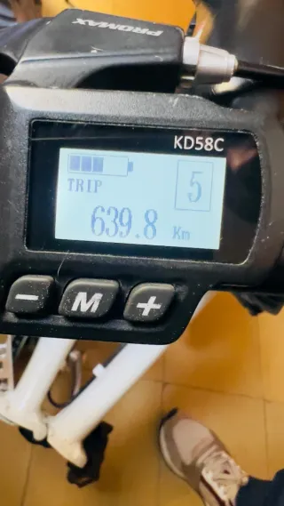 Bici Eléctrica Blanca