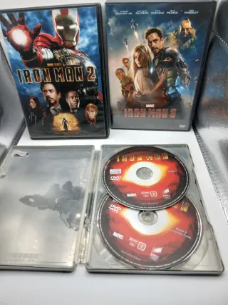 Pack 3 Películas Iron Man DVD
