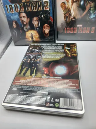 Pack 3 Películas Iron Man DVD