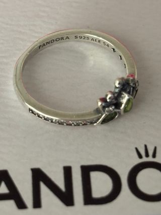 Anillo Pandora Tiara Princesa Tiana