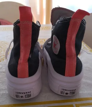 Converse Talla 35.5 Negras