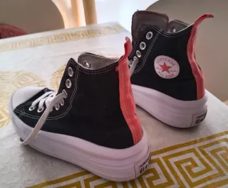 Converse Talla 35.5 Negras