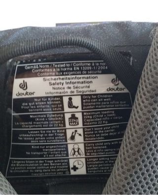 Mochila Portabebés Deuter Kid Comfort