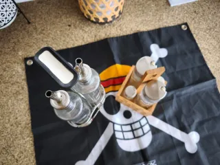 Conjunto de dispensadores de aceite y vinagre